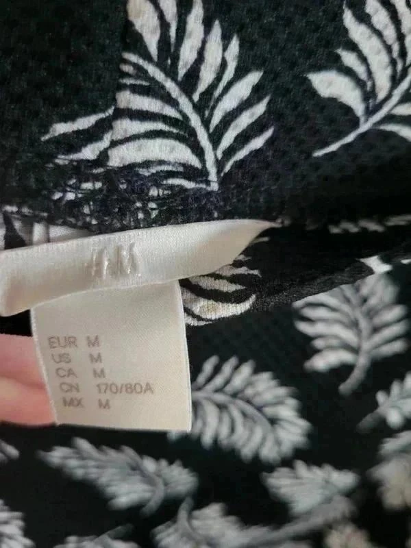 Falda con estampado de hojas H&M – photo 3